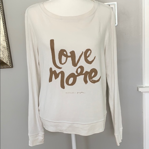 love more sweatshirt